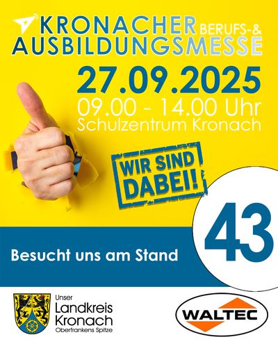 KRONACHER BERUFS-& AUSBILDUNGSMESSE